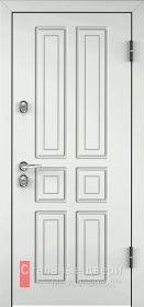 Входные двери МДФ в Рузе «Белые двери МДФ»
